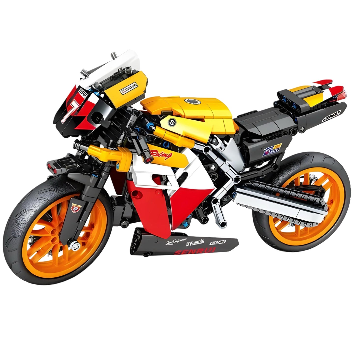 ORANGE DEMON RACE BIKE | 700PCS