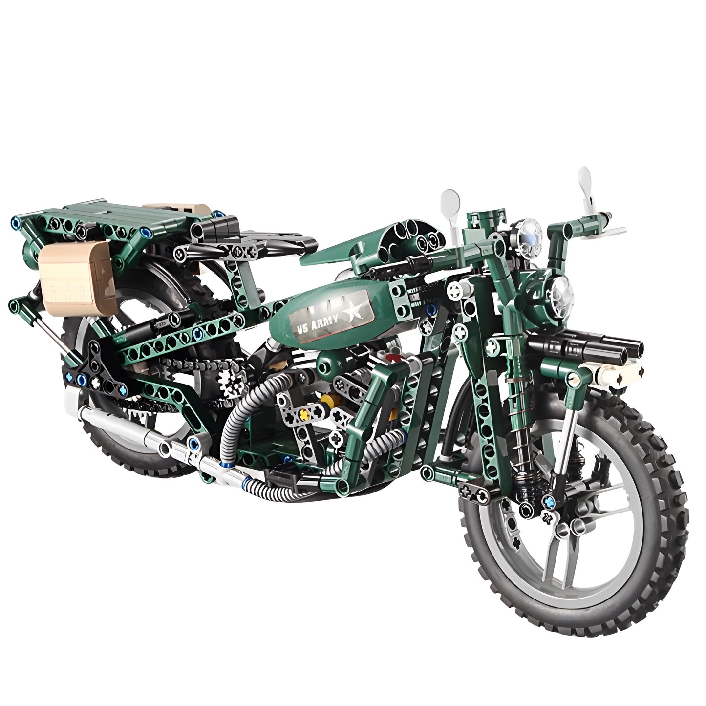 ELECTRIC WWII MOTORCYCLE | 550PCS