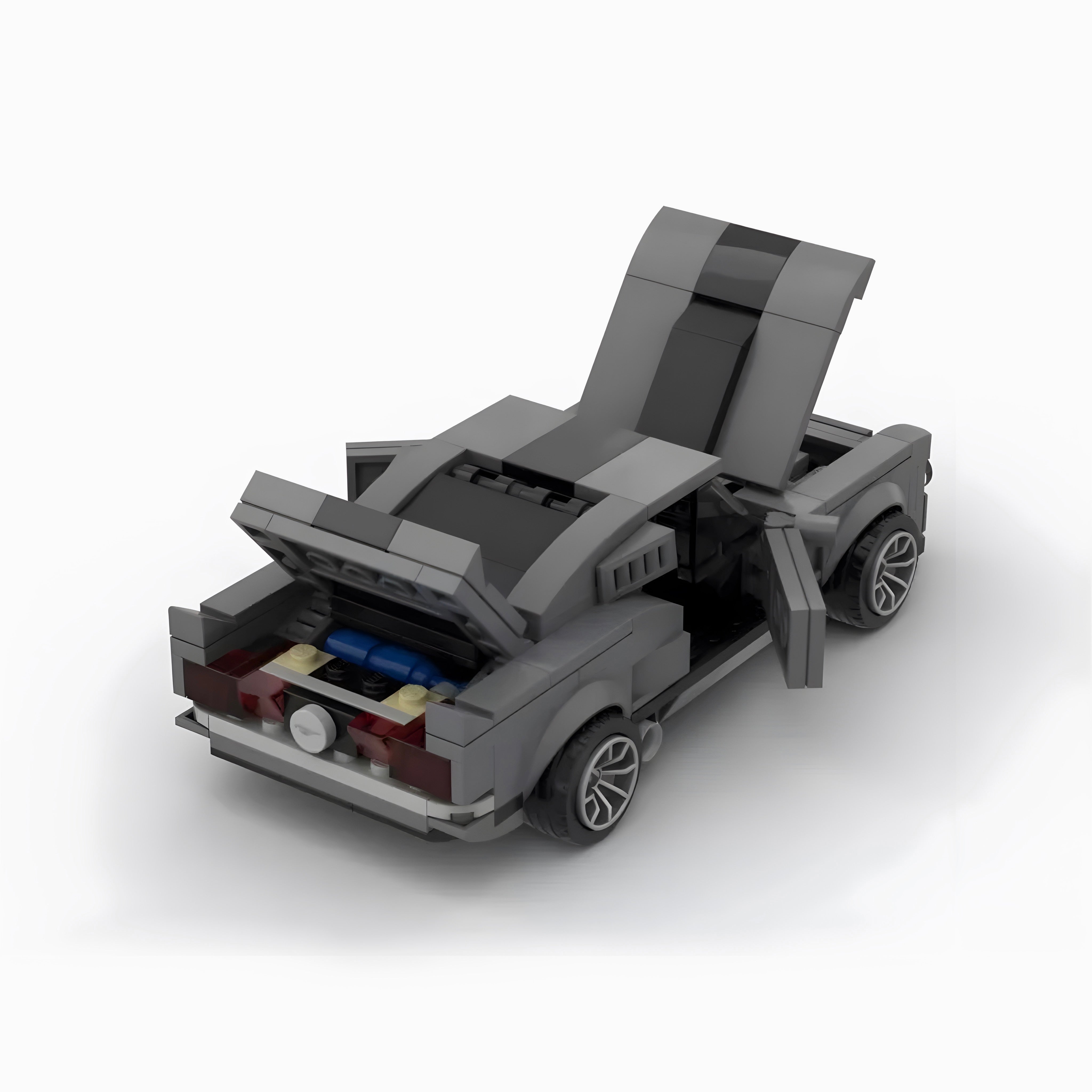 VelociRaptor and Trailer (1225PCS)