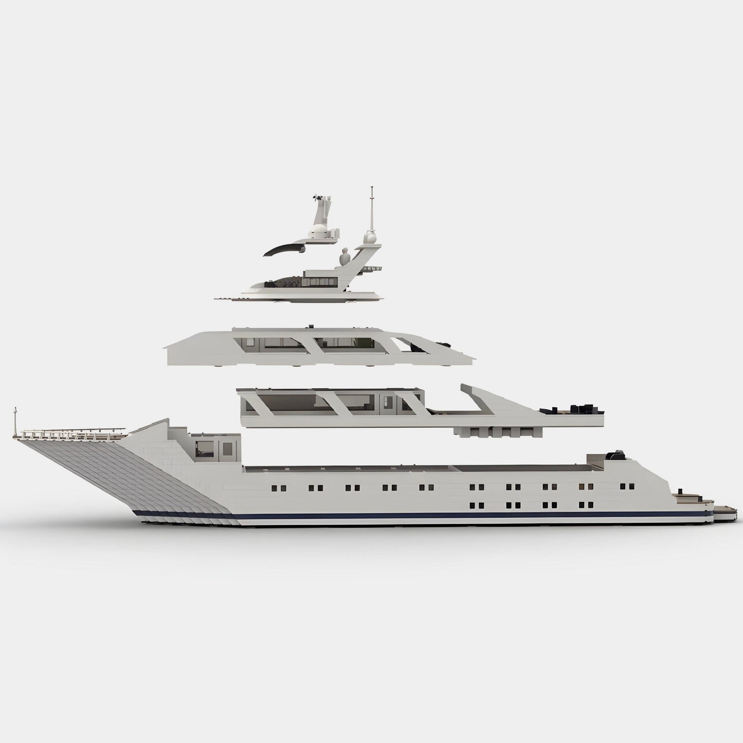 Luxury Yacht | 6297 PCS