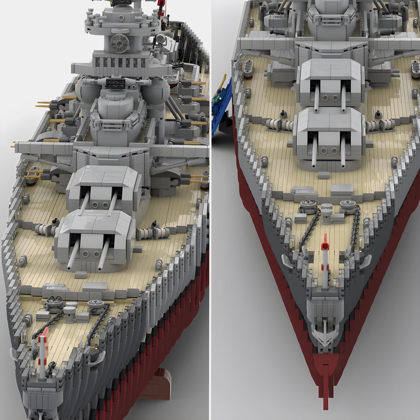 Bismarck Cruiser Battleship | 9570 PCS